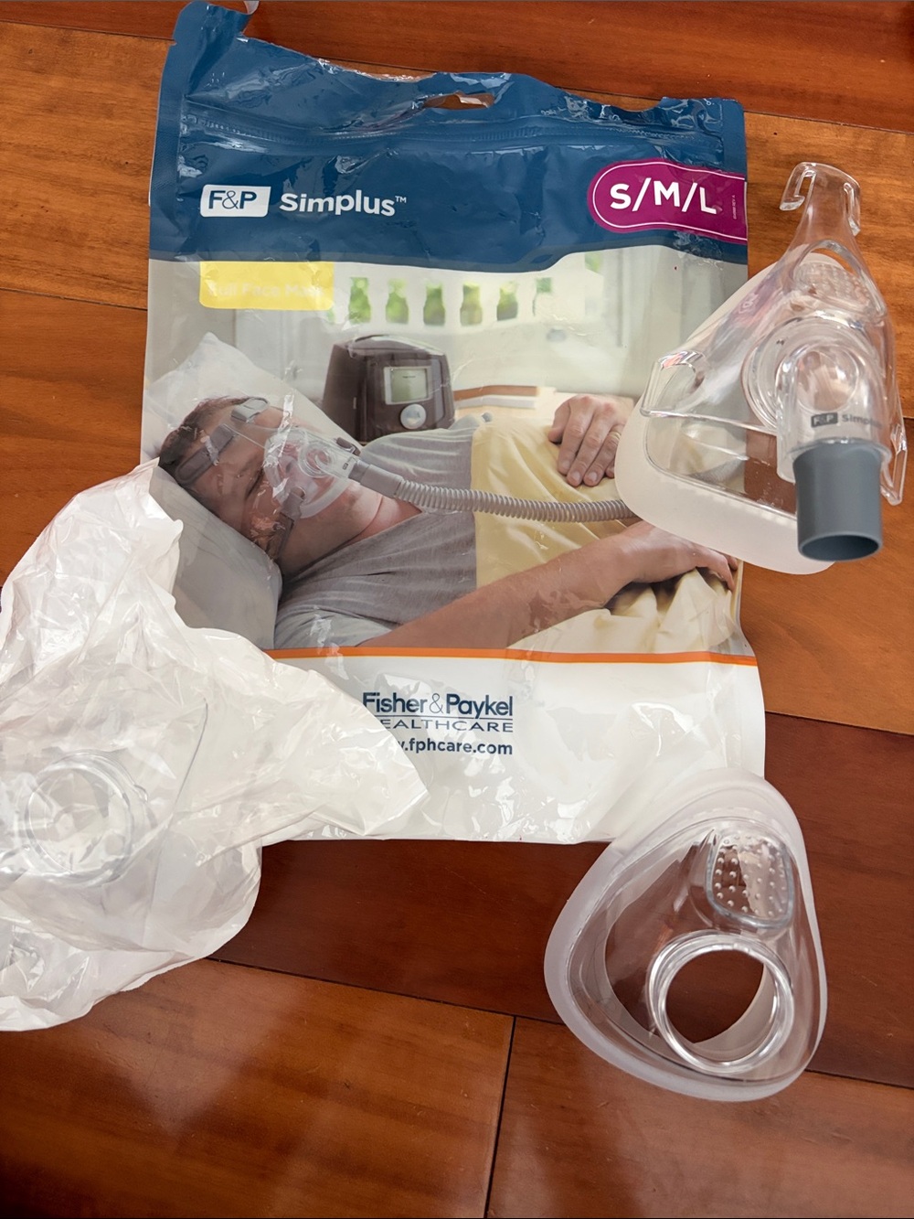 F&P Simplus Small Medium Large Full Face Mask
